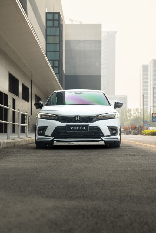 Honda Civic 11th Gen FL1 FL2 FL4 2022-ON Hatchback with Aftermarket Parts - Package A PP Polypropylene from Yofer USA
