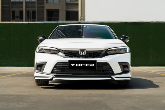 Honda Civic 11th Gen FL1 FL2 FL4 2022-ON Hatchback with Aftermarket Parts - Package A PP Polypropylene from Yofer USA