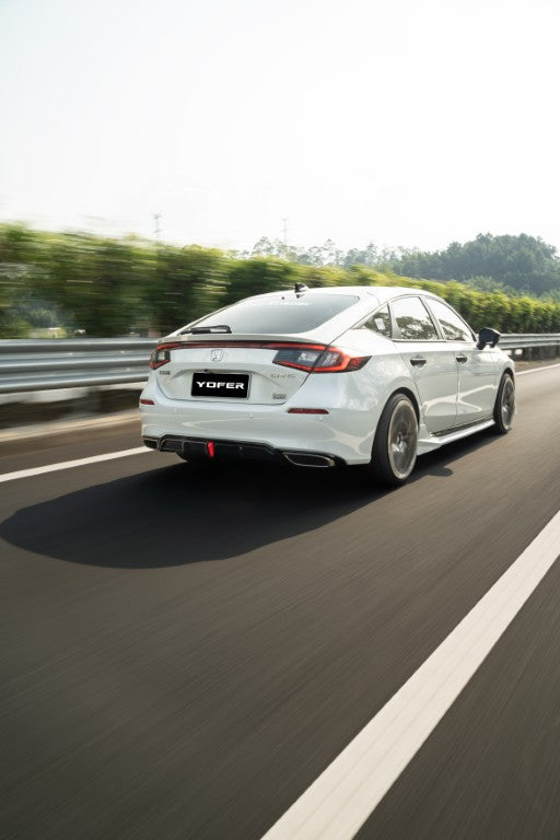 Honda Civic 11th Gen FL1 FL2 FL4 2022-ON Hatchback with Aftermarket Parts - Package A PP Polypropylene from Yofer USA