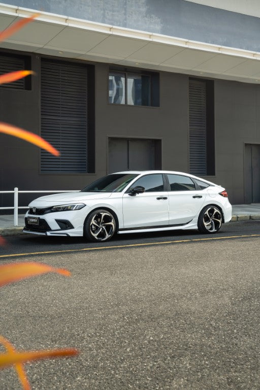 Honda Civic 11th Gen FL1 FL2 FL4 2022-ON Hatchback with Aftermarket Parts - Package A PP Polypropylene from Yofer USA