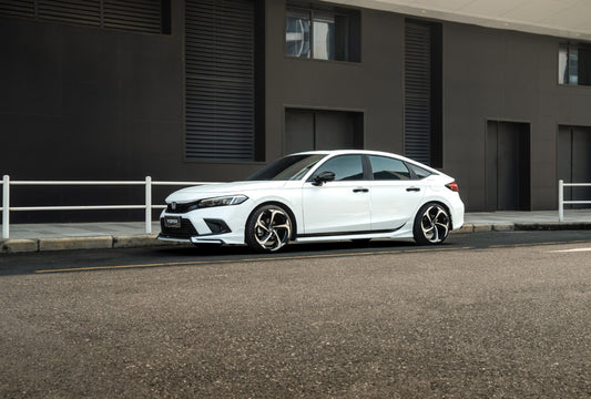 Honda Civic 11th Gen FL1 FL2 FL4 2022-ON Hatchback with Aftermarket Parts - Package A PP Polypropylene from Yofer USA