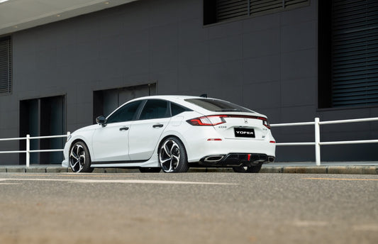 Honda Civic 11th Gen FL1 FL2 FL4 2022-ON Hatchback with Aftermarket Parts - Package A PP Polypropylene from Yofer USA