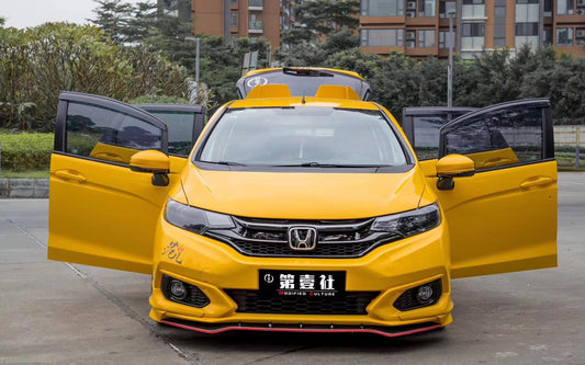Honda Fit 3rd Gen GK3 GK4 GK5 GK6 GK7 GH7 GP5 GP6 Facelift 2018 2019 2020 with Aftermarket Parts - Full Body Kit PP Polypropylene & ABS from Yofer USA