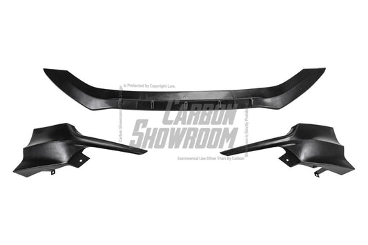 Honda Fit 3rd Gen GK3 GK4 GK5 GK6 GK7 GH7 GP5 GP6 2018 2019 2020 with Aftermarket Parts - Front Lip Splitter PP from Yofer USA