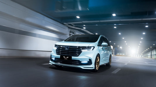 Honda Odyssey JDM version 2021 2022 2023 2024 with Aftermarket Parts - Package A PP Polypropylene from Yofer USA