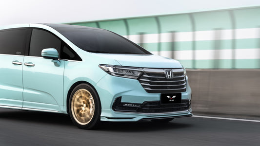 Honda Odyssey EX/EX-L/LX/Sport/Touring/Elite 2021-2024 with Aftermarket Parts - Front Lip PP from Yofer USA
