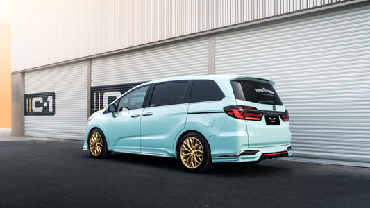 Honda Odyssey EX/EX-L/LX/Sport/Touring/Elite 2021-2024 with Aftermarket Parts - Rear Diffuser PP from Yofer USA