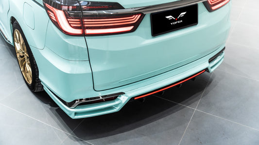 Honda Odyssey EX/EX-L/LX/Sport/Touring/Elite 2021-2024 with Aftermarket Parts - Rear Diffuser PP from Yofer USA
