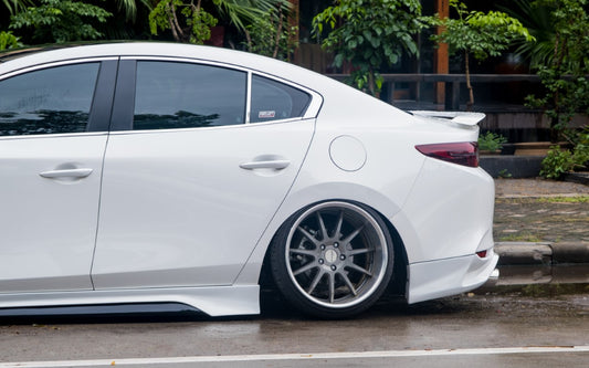 Mazda Mazda3 4th Gen BP 2019-ON with Aftermarket Parts - Rear Spoiler ABS from Yofer USA