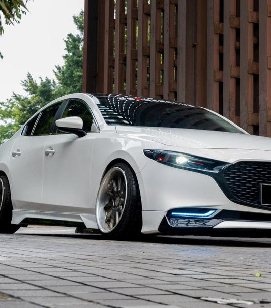Mazda Mazda3 4th Gen BP 2019-ON with Aftermarket Parts - Side Skirts PP from Yofer USA