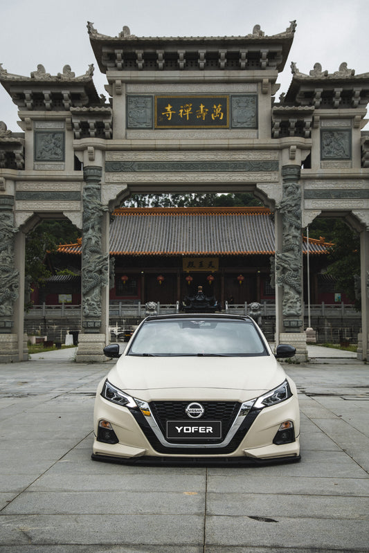Tesla Nissan Altima L34 2019 2020 2021 2022 with Aftermarket Parts - Full Body Kit ABS from Yofer USA