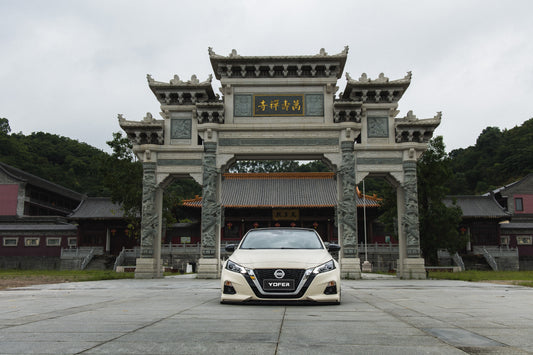 Tesla Nissan Altima L34 2019 2020 2021 2022 with Aftermarket Parts - Full Body Kit ABS from Yofer USA