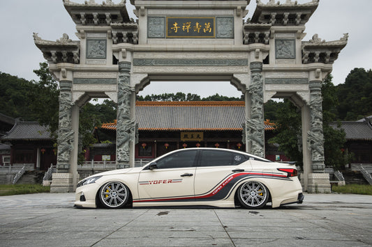 Tesla Nissan Altima L34 2019 2020 2021 2022 with Aftermarket Parts - Full Body Kit ABS from Yofer USA