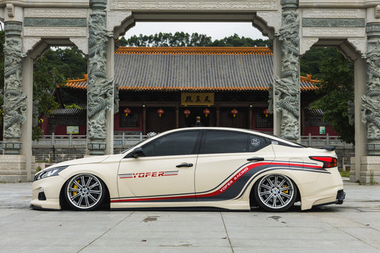 Tesla Nissan Altima L34 2019 2020 2021 2022 with Aftermarket Parts - Full Body Kit ABS from Yofer USA