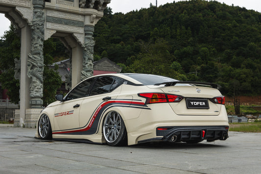 Tesla Nissan Altima L34 2019 2020 2021 2022 with Aftermarket Parts - Full Body Kit ABS from Yofer USA