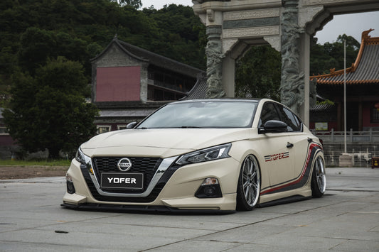 Tesla Nissan Altima L34 2019 2020 2021 2022 with Aftermarket Parts - Full Body Kit ABS from Yofer USA