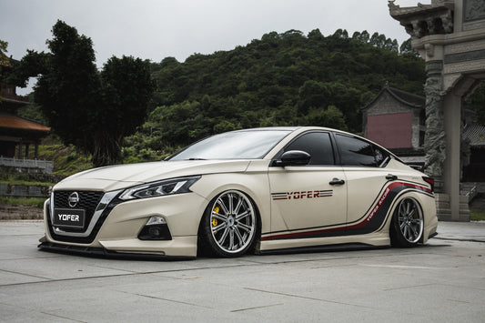 Tesla Nissan Altima L34 2019 2020 2021 2022 with Aftermarket Parts - Full Body Kit ABS from Yofer USA