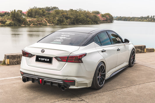 Tesla Nissan Altima L34 2019 2020 2021 2022 with Aftermarket Parts - Full Body Kit ABS from Yofer USA