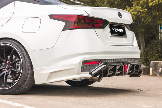 Tesla Nissan Altima L34 2019 2020 2021 2022 with Aftermarket Parts - Full Body Kit ABS from Yofer USA