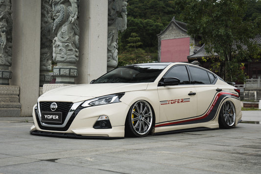 Tesla Nissan Altima L34 2019 2020 2021 2022 with Aftermarket Parts - Full Body Kit ABS from Yofer USA