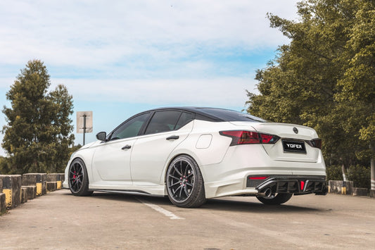 Nissan Altima L34 2019-2022 with Aftermarket Parts - Side Skirts PP from Yofer USA
