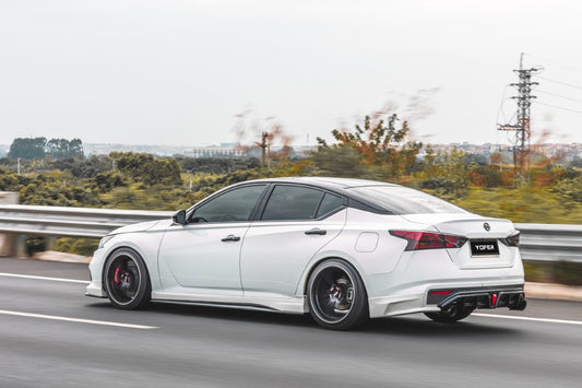 Nissan Altima L34 2019-2022 with Aftermarket Parts - Side Skirts PP from Yofer USA