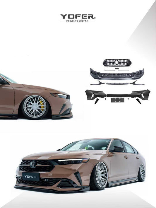Honda Accord 11th Gen CY1 CY2 2023-ON with Aftermarket Parts - Package B& PP Polypropylene &ABS from Yofer USA