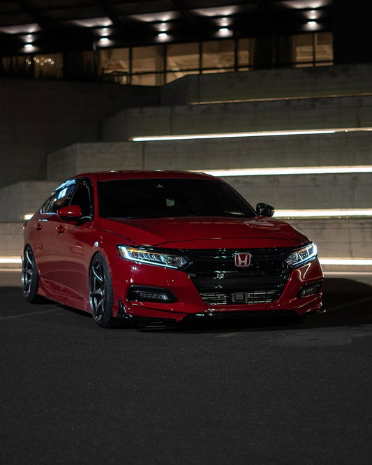 Honda Accord 10th 10.5th Gen 2018-2022 with Aftermarket Parts - Side Skirts PP from Yofer USA