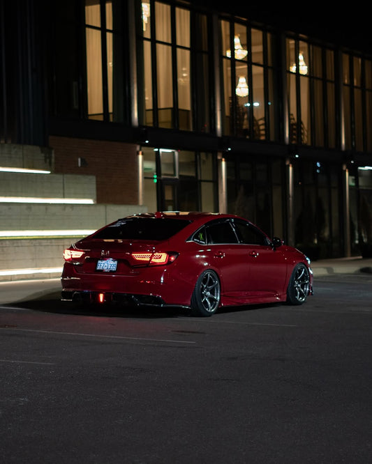 Honda Accord 10th 10.5th Gen 2018-2022 with Aftermarket Parts - Side Skirts PP from Yofer USA