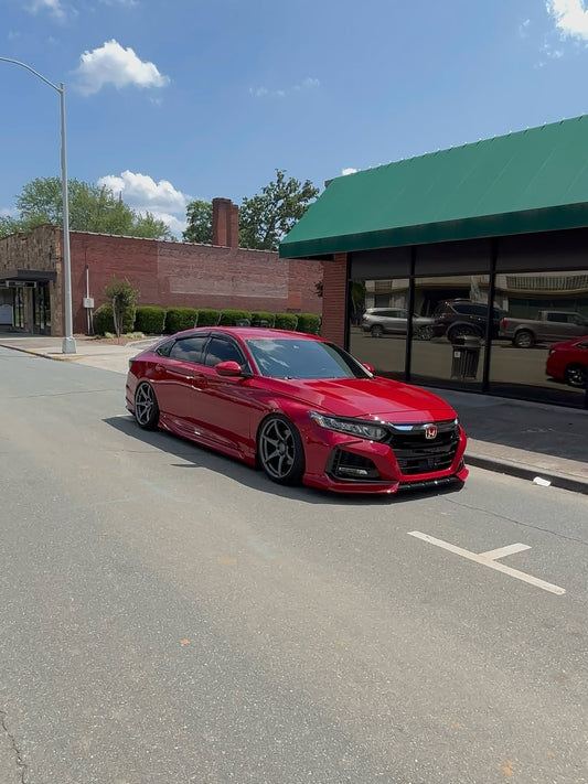 Honda Accord 10th 10.5th Gen 2018-2022 with Aftermarket Parts - Side Skirts PP from Yofer USA