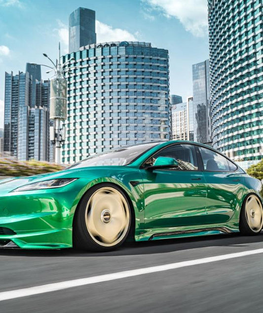 Tesla Model 3 Highland / Performance 2024-ON with Aftermarket Parts - Side Skirts ABS+PP from Yofer USA