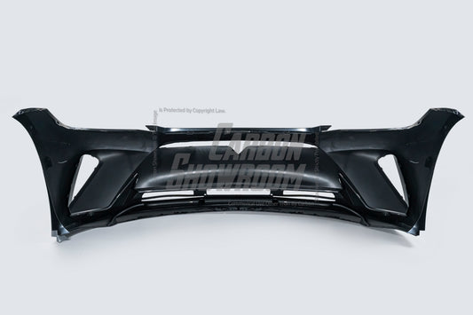 Tesla Model 3 Highland Performance 2024-ON with Aftermarket Parts - Loong Flames Max Front Bumper PP & ABS from Yofer USA