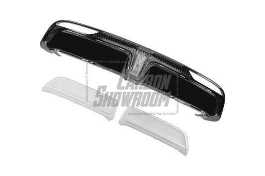 Tesla Model 3 Highland / Performance 2024-ON with Aftermarket Parts - V2 Style Rear Diffuser & Canards PP from Yofer USA