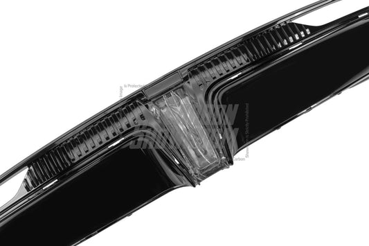 Tesla Model 3 Highland / Performance 2024-ON with Aftermarket Parts - V2 Style Rear Diffuser & Canards PP from Yofer USA