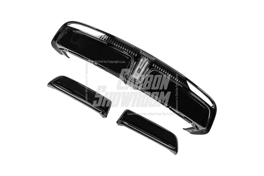 Tesla Model 3 Highland / Performance 2024-ON with Aftermarket Parts - V2 Style Rear Diffuser & Canards PP from Yofer USA