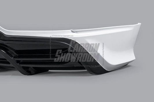 Tesla Model 3 / Performance 2017 2018 2019 2020 2021 2022 2023 with Aftermarket Parts - Rear Diffuser PP from Yofer USA