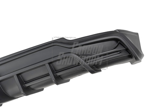 Tesla Model 3 / Performance 2017 2018 2019 2020 2021 2022 2023 with Aftermarket Parts - Rear Diffuser PP from Yofer USA