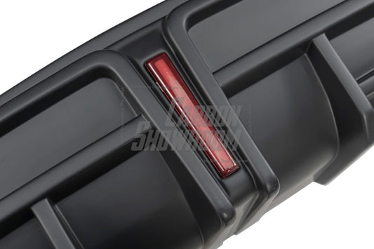 Tesla Model 3 / Performance 2017 2018 2019 2020 2021 2022 2023 with Aftermarket Parts - Rear Diffuser PP from Yofer USA