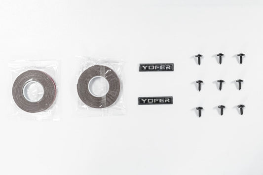 Tesla Model X Performance / Standard Range / P100D / P90D / Long Range Plus / 100D / 90D / 75D / 70D 2016 2017 2018 2019 2020 2021 with Aftermarket Parts - Side Skirts PP from Yofer USA