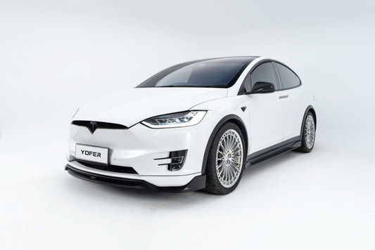 Tesla Model X Performance / Standard Range / P100D / P90D / Long Range Plus / 100D / 90D / 75D / 70D 2016 2017 2018 2019 2020 2021 with Aftermarket Parts - Full Body Kit Package PP from Yofer USA