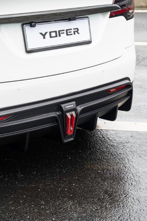 Tesla Model X Performance / Standard Range / P100D / P90D / Long Range Plus / 100D / 90D / 75D / 70D 2016 2017 2018 2019 2020 2021 with Aftermarket Parts - Full Body Kit Package PP from Yofer USA