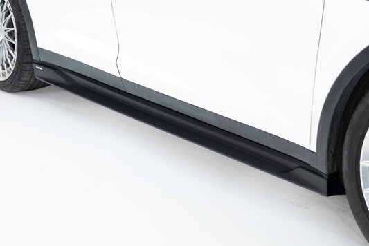 Tesla Model X Performance / Standard Range / P100D / P90D / Long Range Plus / 100D / 90D / 75D / 70D 2016 2017 2018 2019 2020 2021 with Aftermarket Parts - Side Skirts PP from Yofer USA