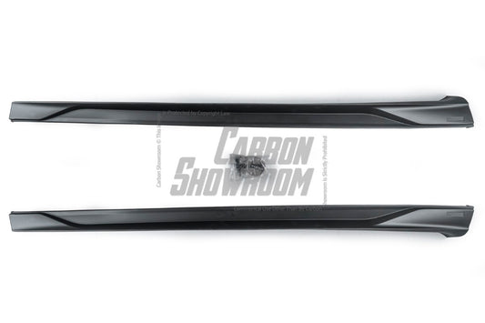 Tesla Model Y Juniper 2026-ON with Aftermarket Parts - Loong Flames Side Skirts PP Polypropylene from Yofer USA