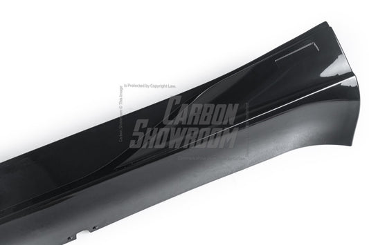Tesla Model Y Juniper 2026-ON with Aftermarket Parts - Loong Flames Side Skirts PP Polypropylene from Yofer USA