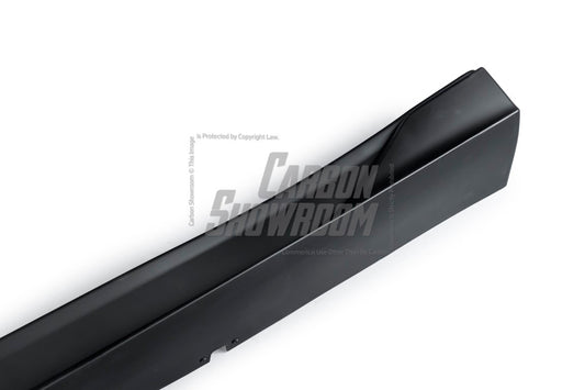 Tesla Model Y Juniper 2026-ON with Aftermarket Parts - Loong Flames Side Skirts PP Polypropylene from Yofer USA