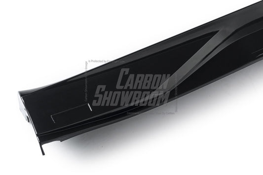 Tesla Model Y Juniper 2026-ON with Aftermarket Parts - Loong Flames Side Skirts PP Polypropylene from Yofer USA
