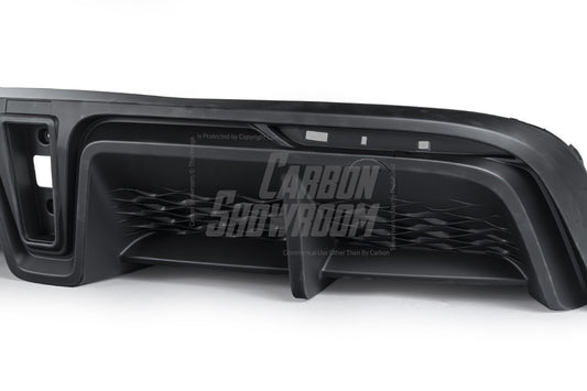 Tesla Model Y / Performance 2021-ON with Aftermarket Parts - Loong Flames Max Rear Diffuser PP from Yofer USA