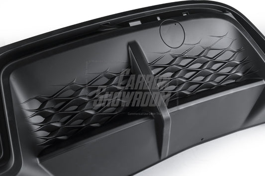 Tesla Model Y / Performance 2021-ON with Aftermarket Parts - Loong Flames Max Rear Diffuser PP from Yofer USA