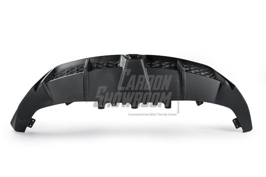 Tesla Model Y / Performance 2021-ON with Aftermarket Parts - Loong Flames Max Rear Diffuser PP from Yofer USA