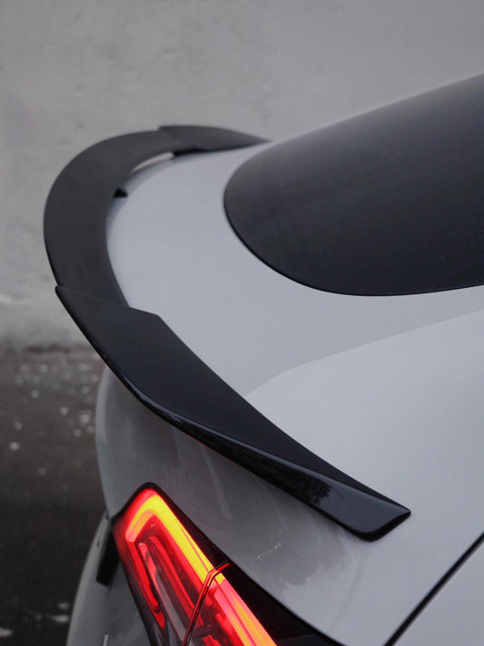 Tesla Model Y / Performance 2021 2022 2023 2024 with Aftermarket Parts - V2 Rear Lip Spoiler PP from Yofer USA